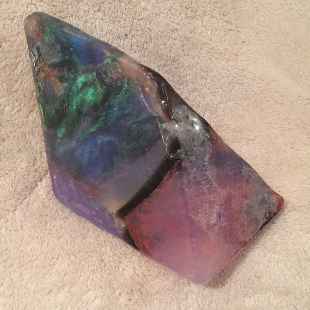 Soap Rocks Black Opal Scented Luxury Hand Soap NWT - Picture 4 of 5